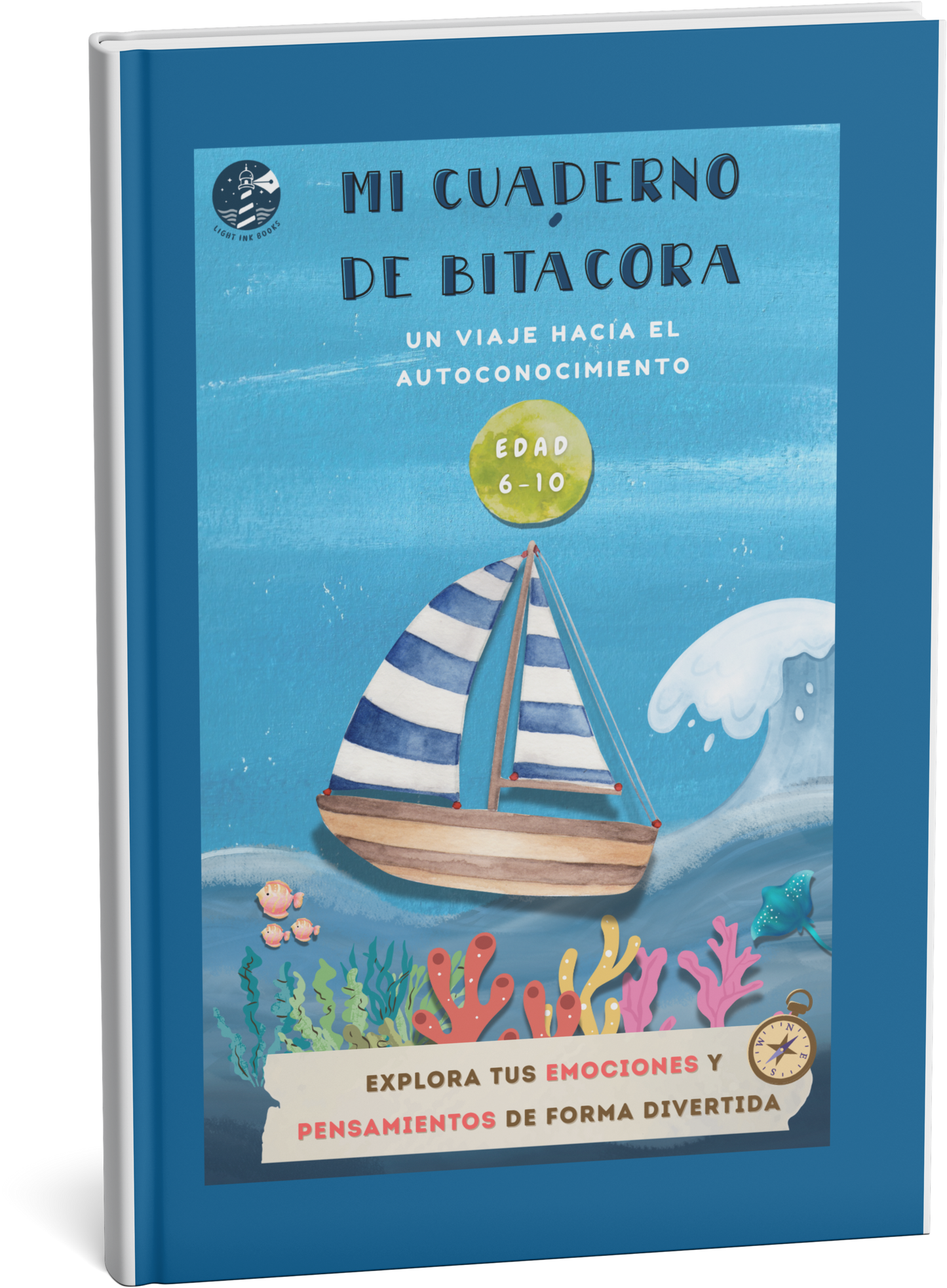 Mi Cuaderno de Bitácora: Diario infantil de Actividades Mindfulness